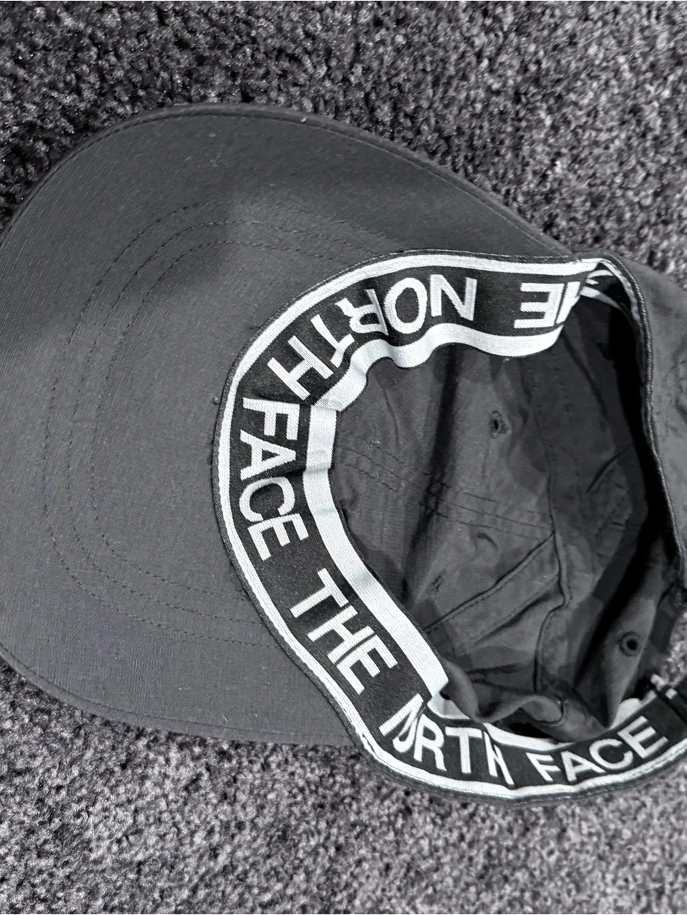 The North Face Black Logo Baseball Cap - Casual Sport Hat